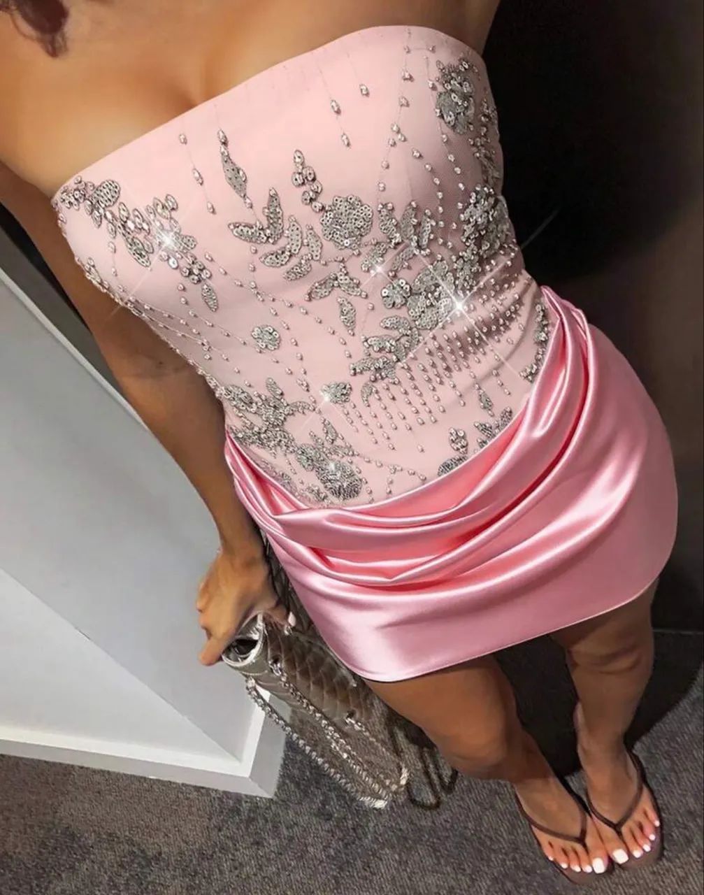 Vestido curto festa 