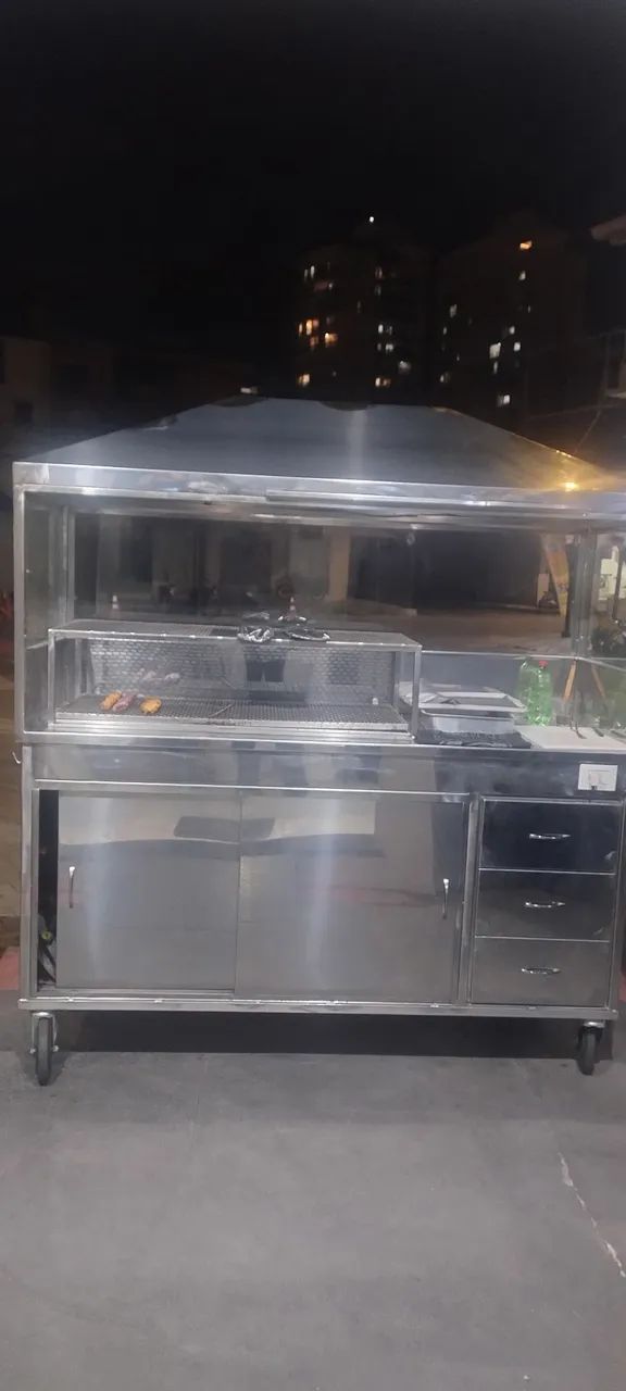 Churrasqueira grande inox  - Foto 4