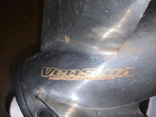 HÉLICE VENSURA MERCURY MARINE AÇO INOX 4 PÁS