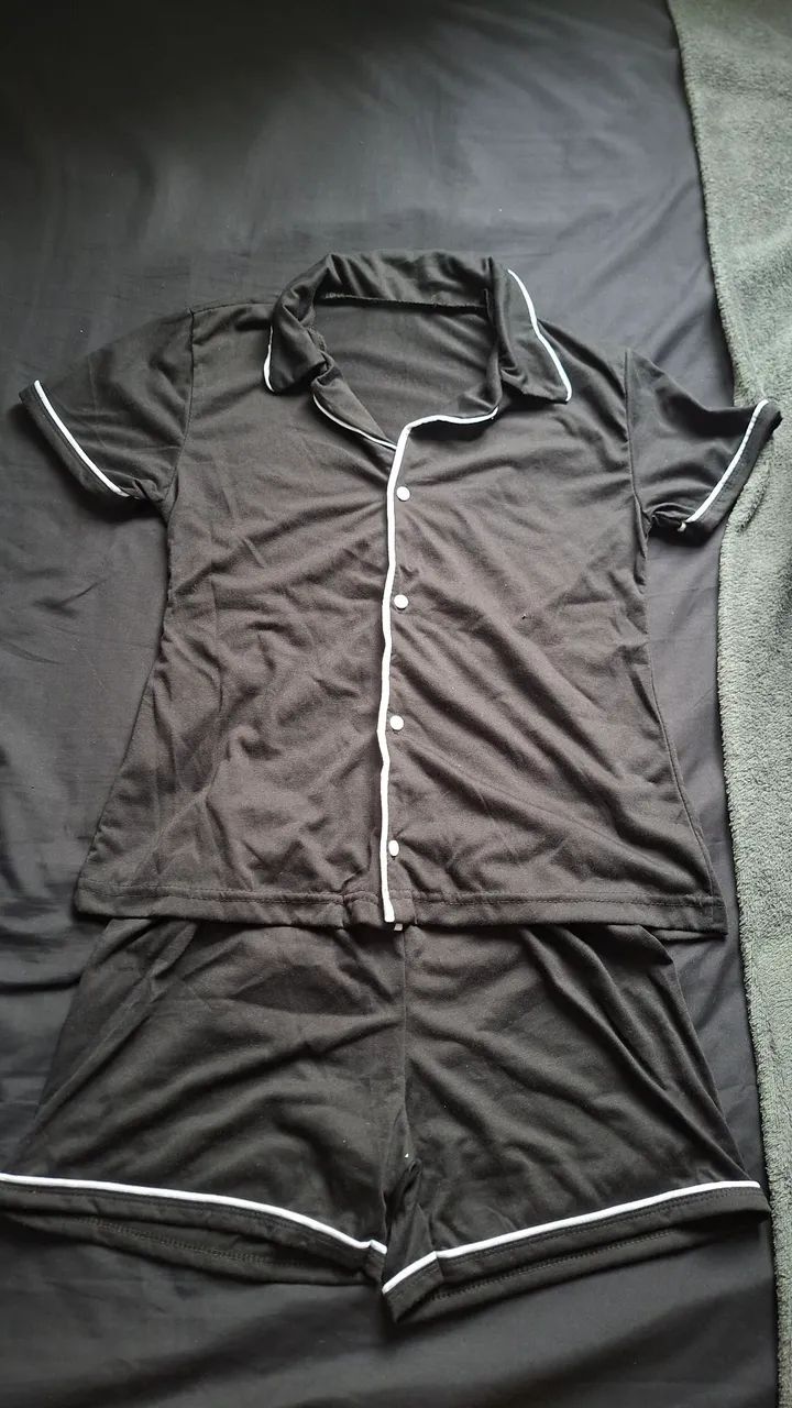 Pijama feminino preto! - Foto 4