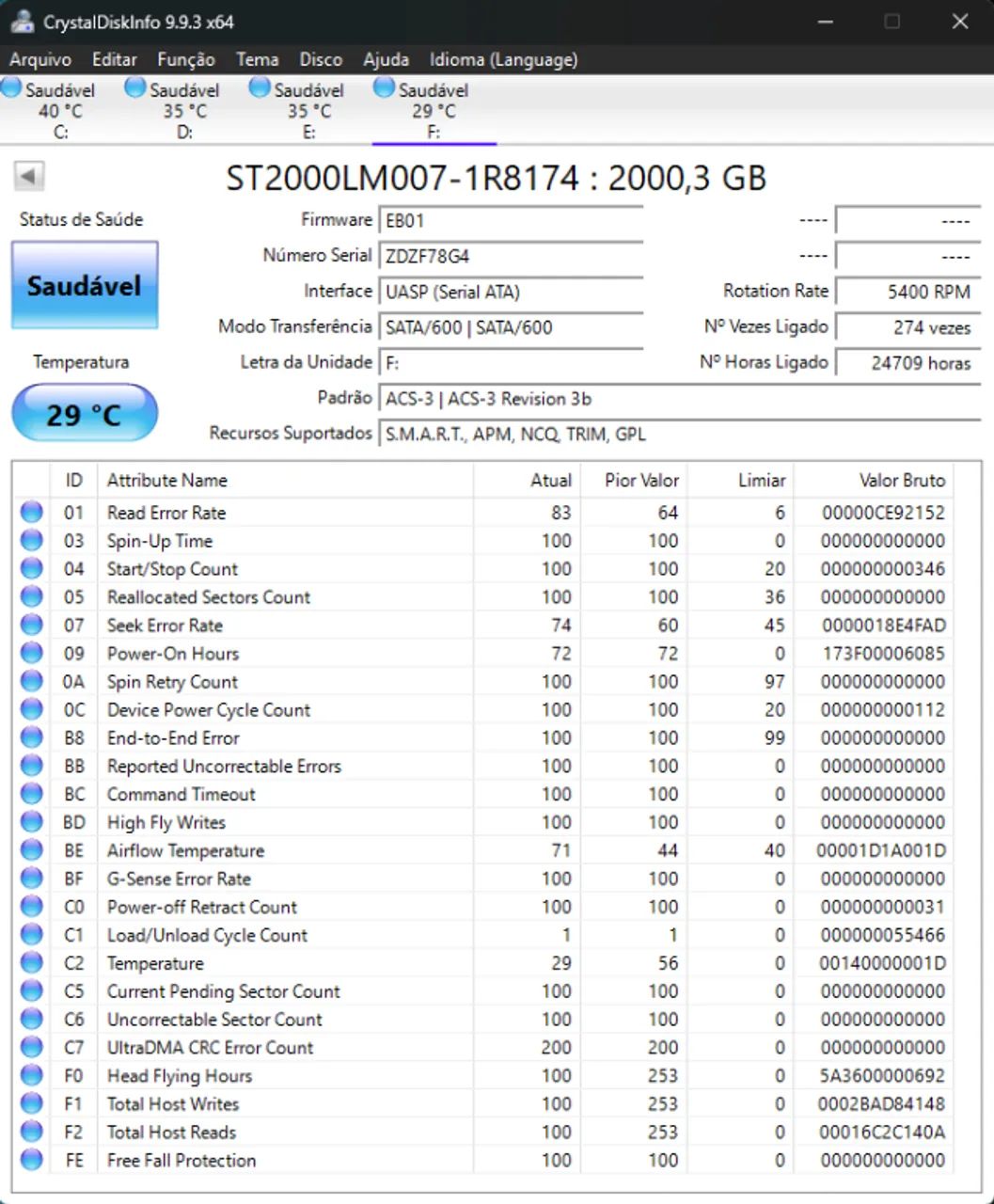 HDD Seagate Expansion com 2TB. - Foto 3