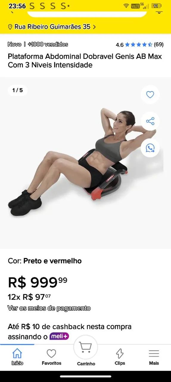 Genis Abmax 3 para abdômen, novo. - Foto 5