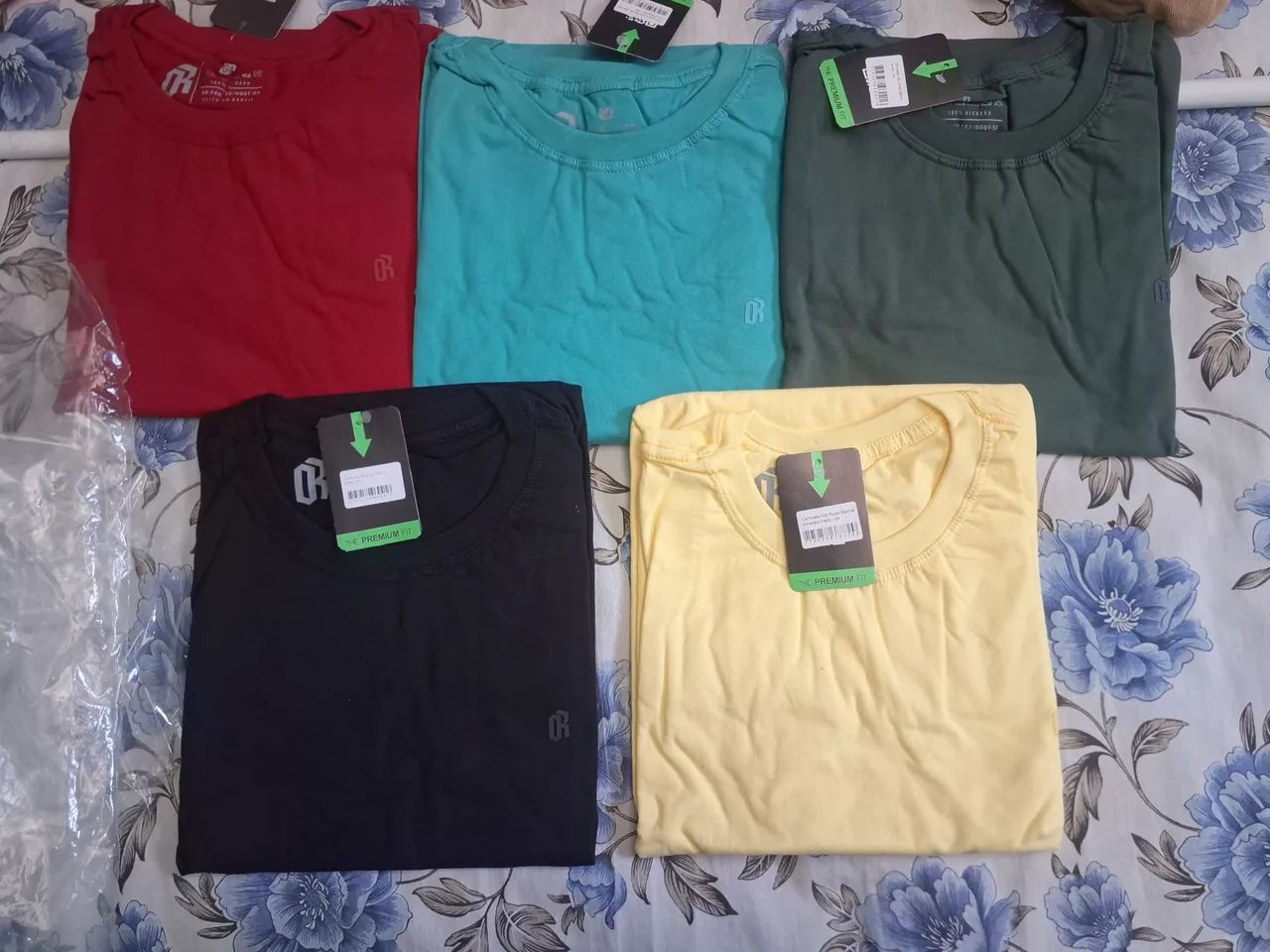 Kit 05 camisas plus size masculina G4