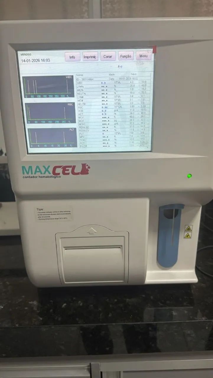 Vendo Contador hematologia automático Max cel 300 - Foto 2