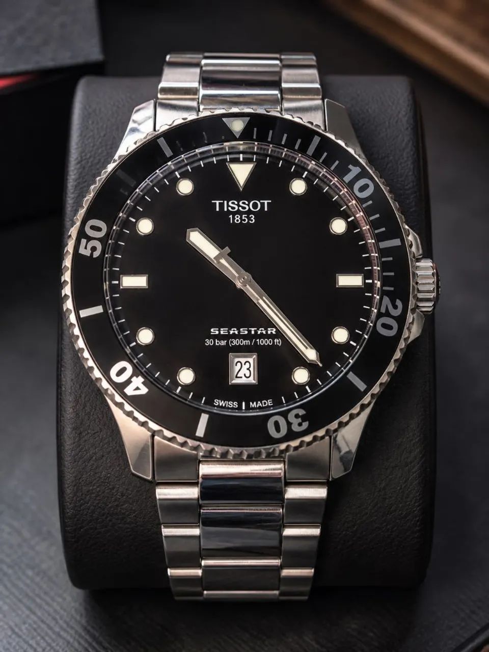 Relógio TISSOT SEASTAR 1000 QUARTZ 40MM - Foto 2