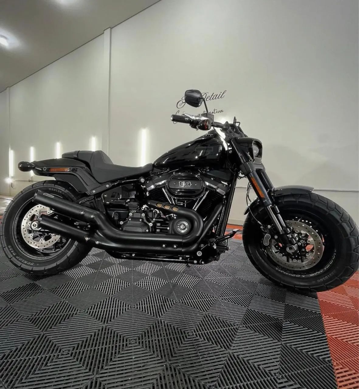 HARLEY DAVIDSON FAT BOB 114 2021 - impecável  - Foto 4