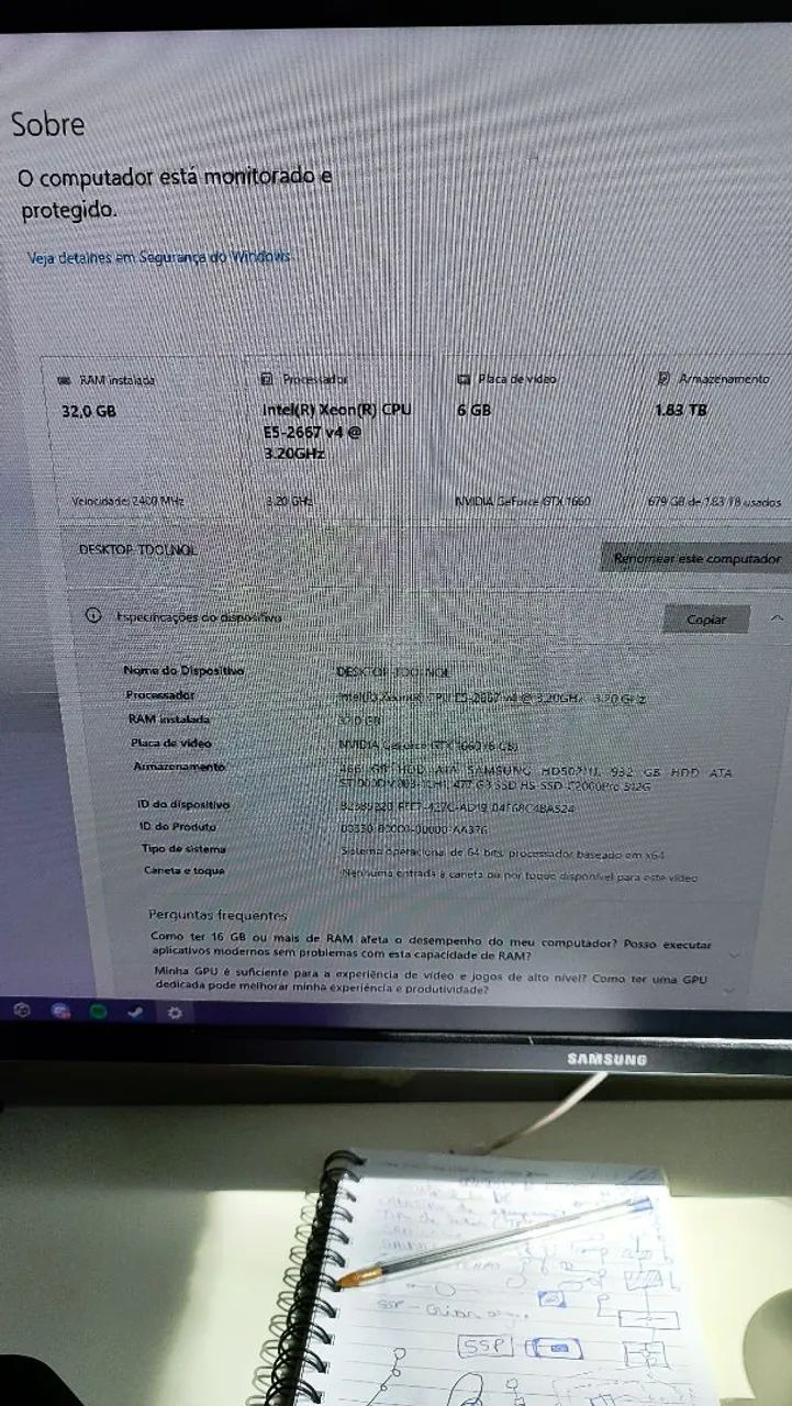 Computador Gamer Xeon E5-26670 V4 - Foto 3