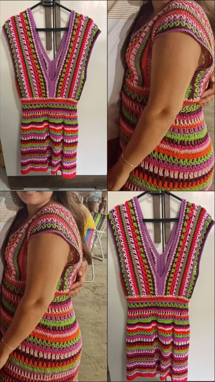 Vestido de crochê  - Foto 2