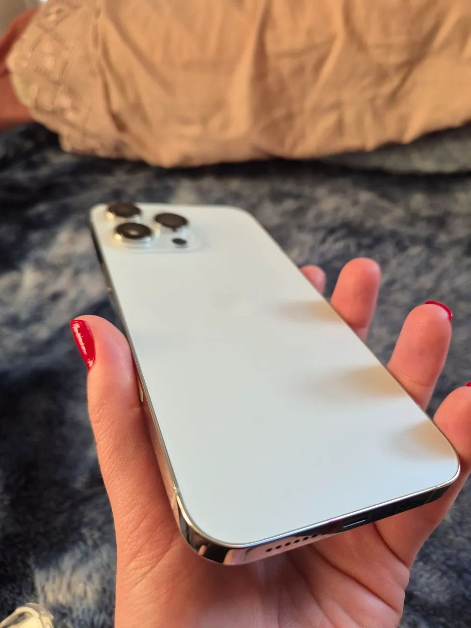 Iphone 14 Pro Max Branco 128Gb  - Foto 3