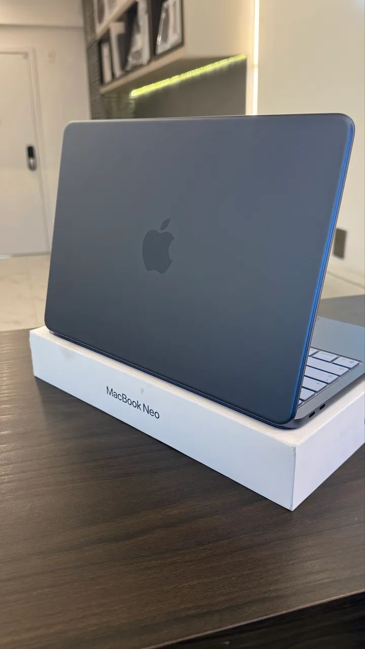 MACBOOK NEO 256SSD 8GB 13 POLEGADAS AZUL SEMINOVO/ LOJA FÍSICA  - Foto 3