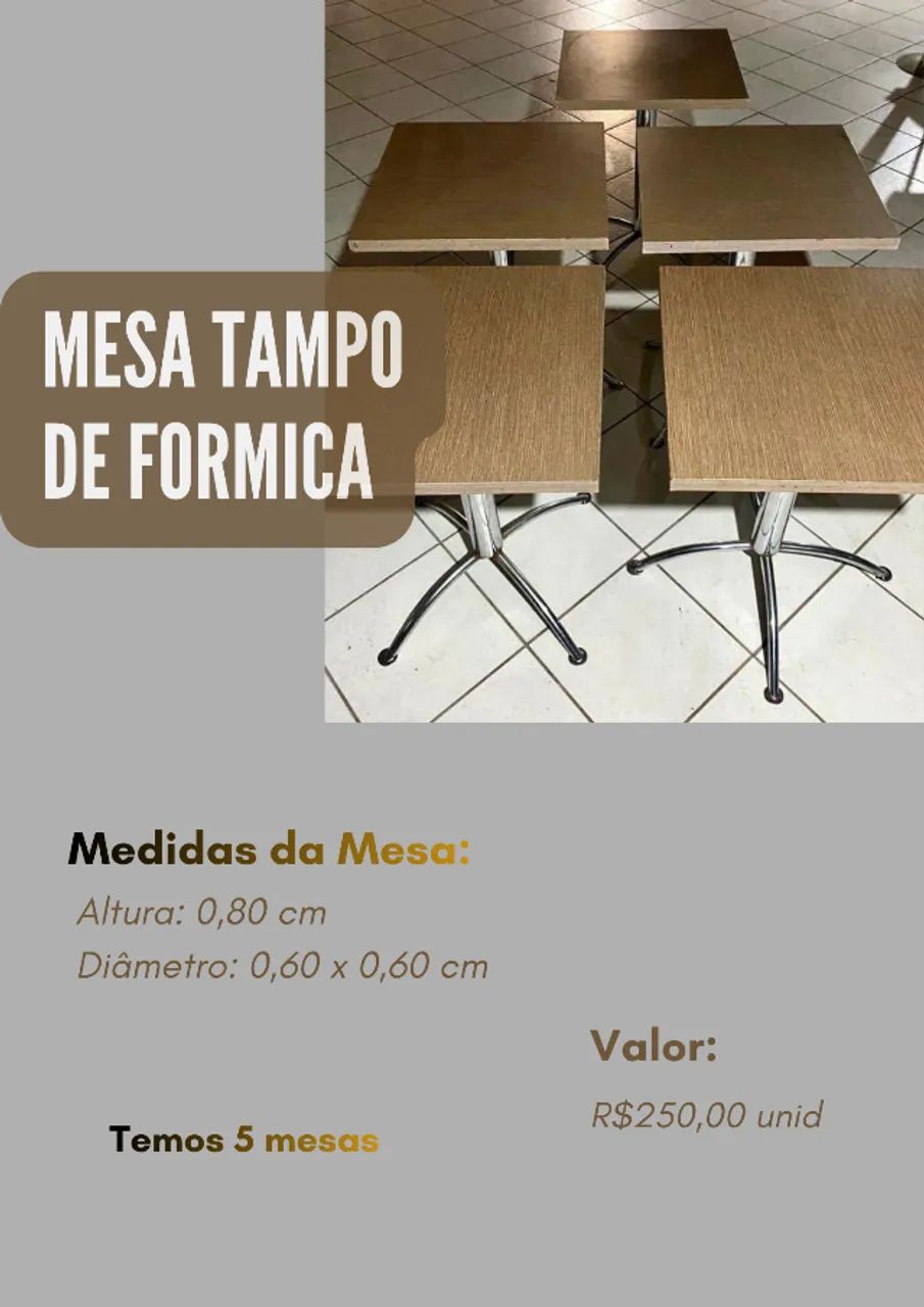 Mesa Tampo de Formica - Foto 2