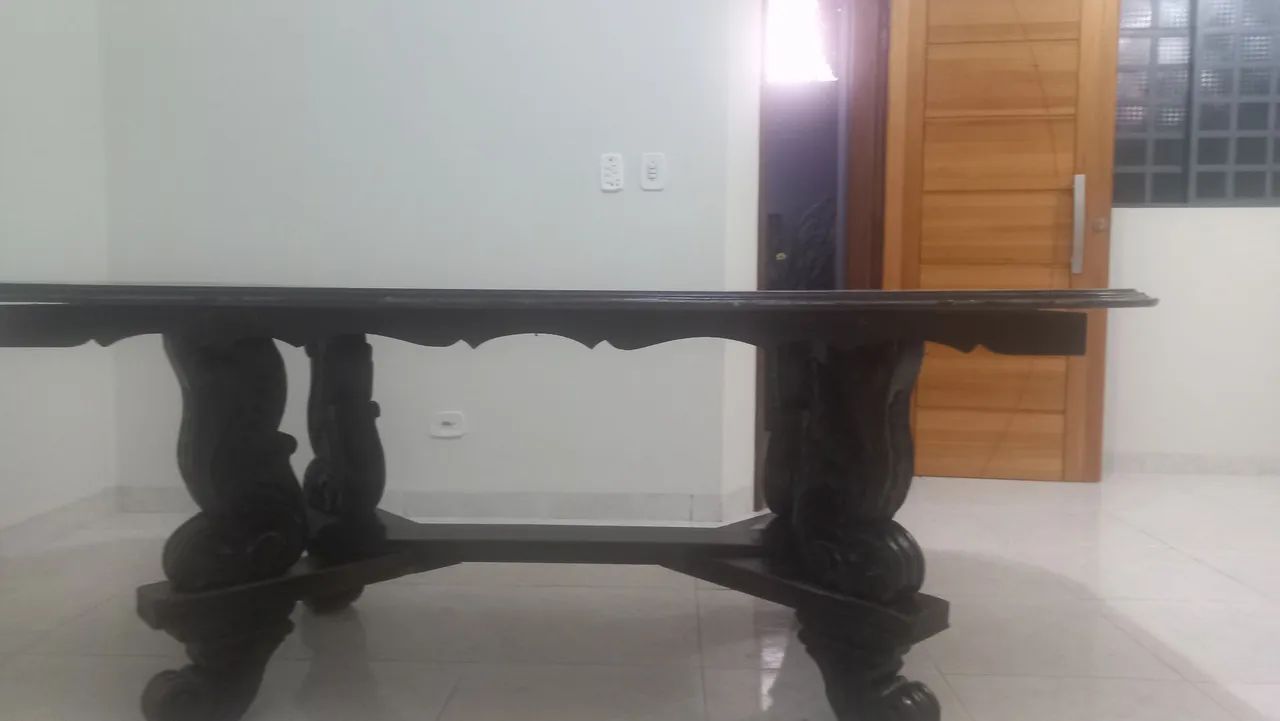 Mesa gde de  madeira  - Foto 3
