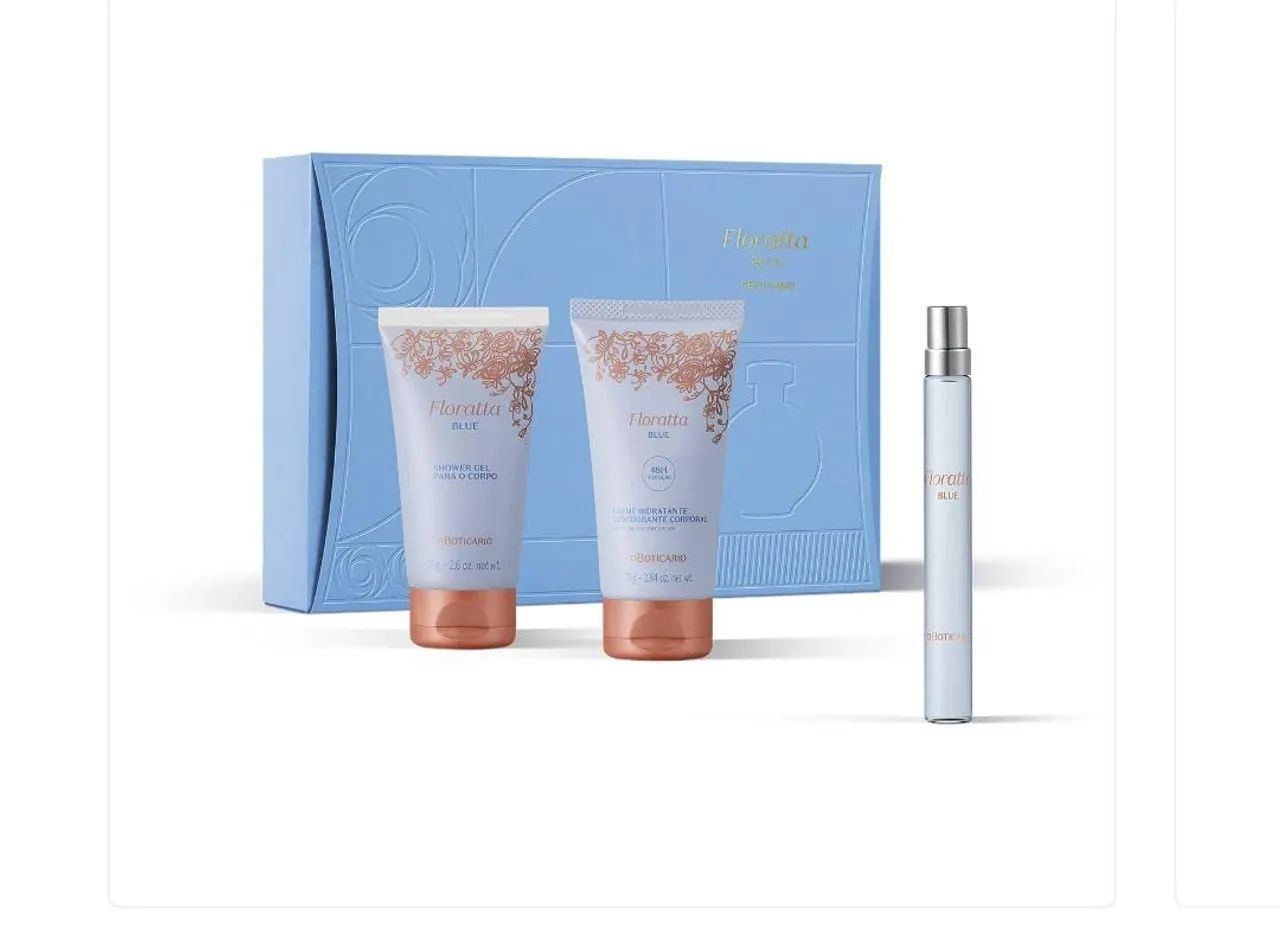 Mini kit florata BLUE - O Boticário 