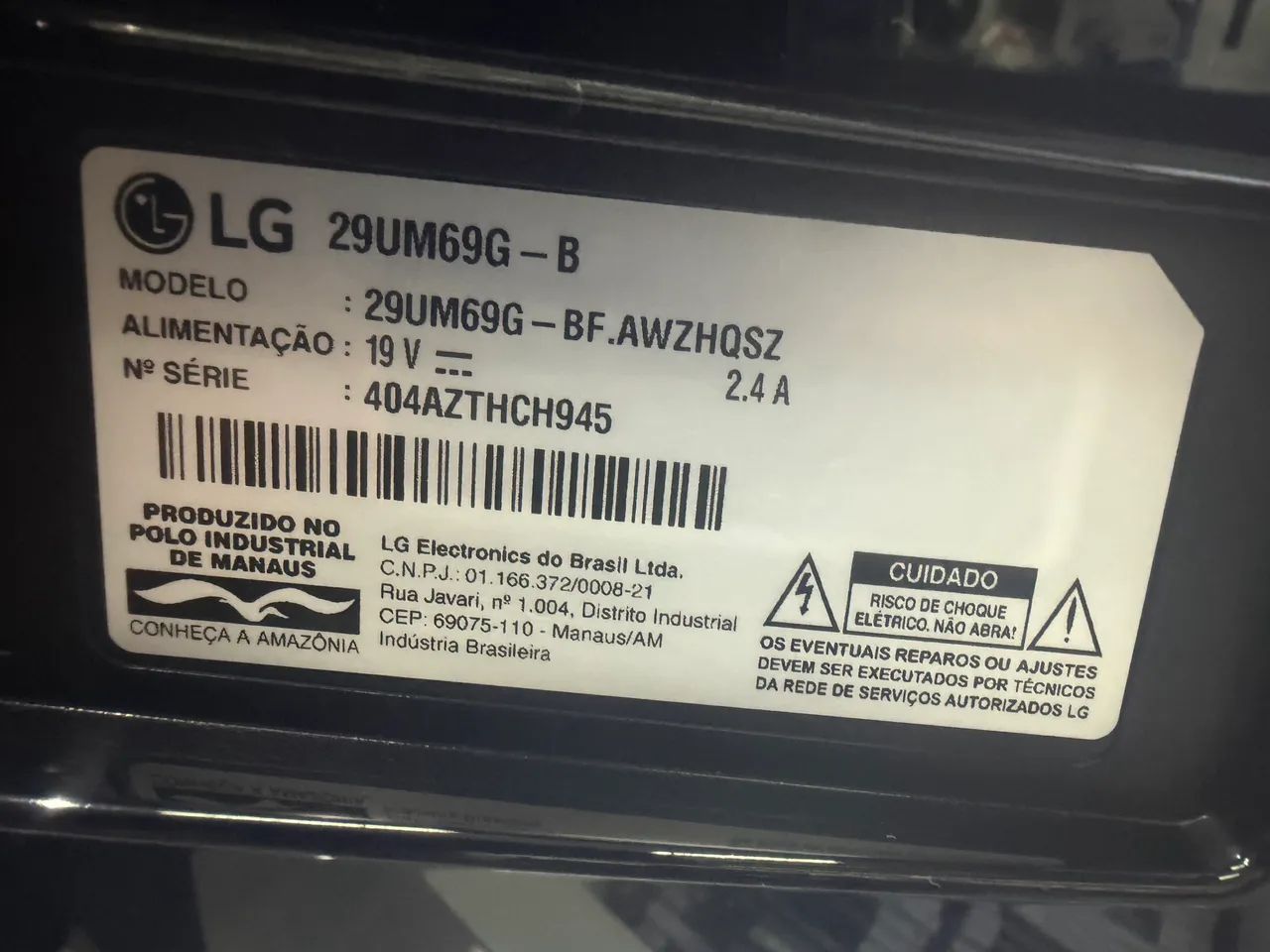 Monitor gamer LG Ultrawide de 29 polegadas  - Foto 2