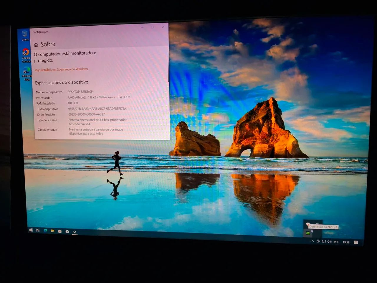 MONITOR/TV SAMSUNG 24 POLEGADAS 60HZ HDMI/VGA/SOM INTEGRADO - Foto 3