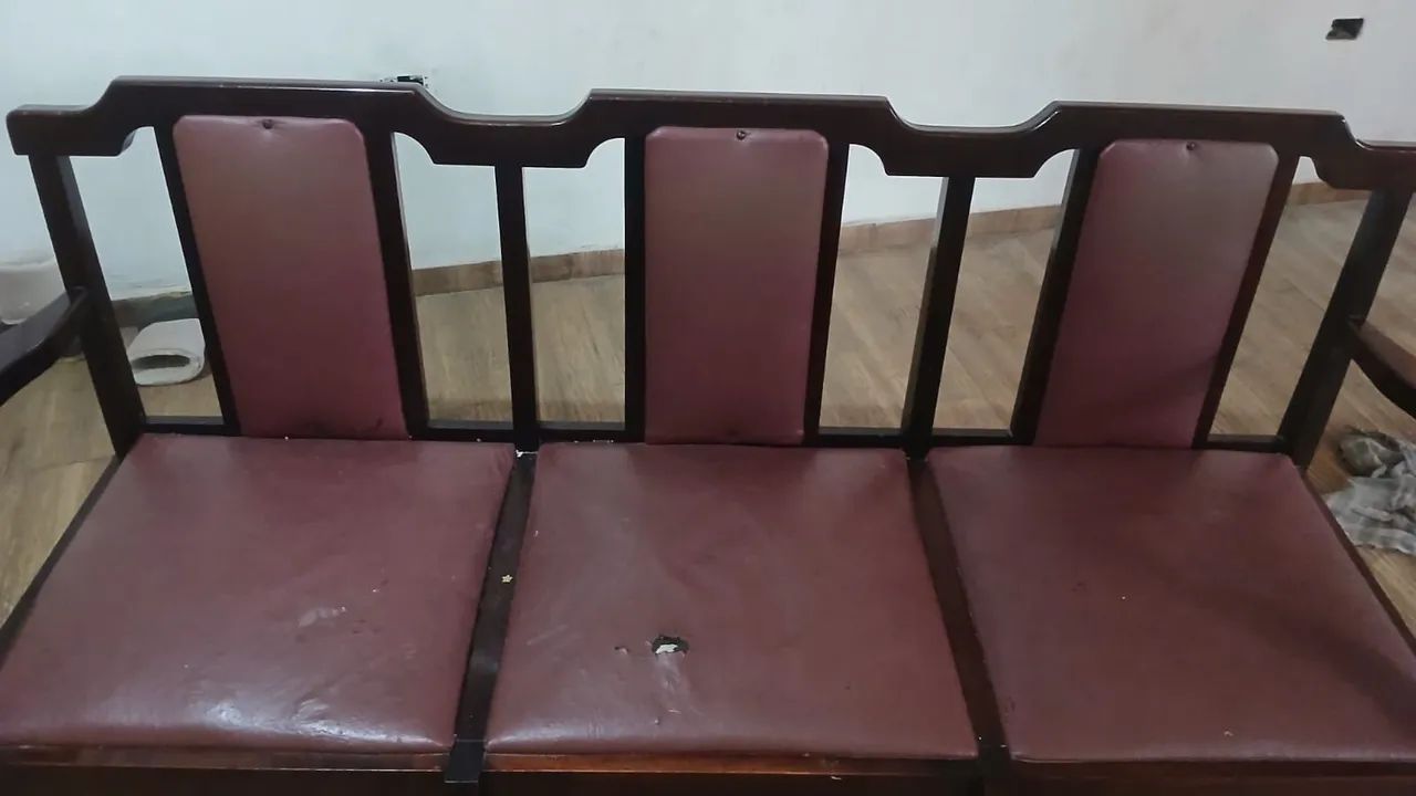 Vendo conjunto de namoradeira antiga