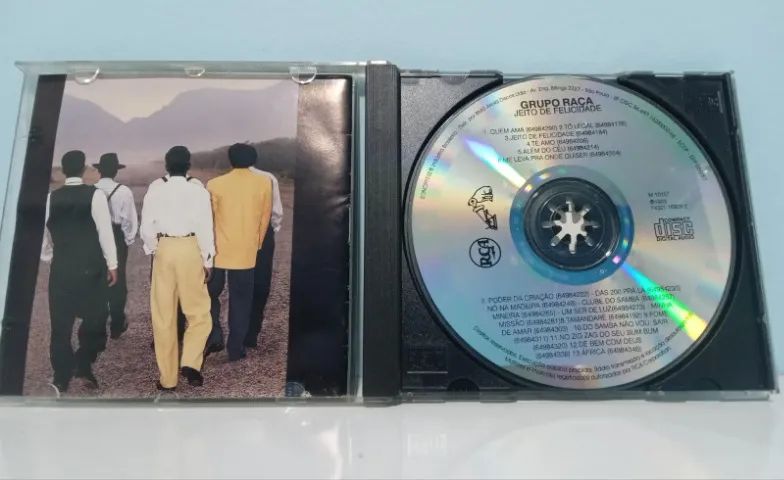 CD Grupo Raça - Jeito de Felicidade - 1993 - Foto 2