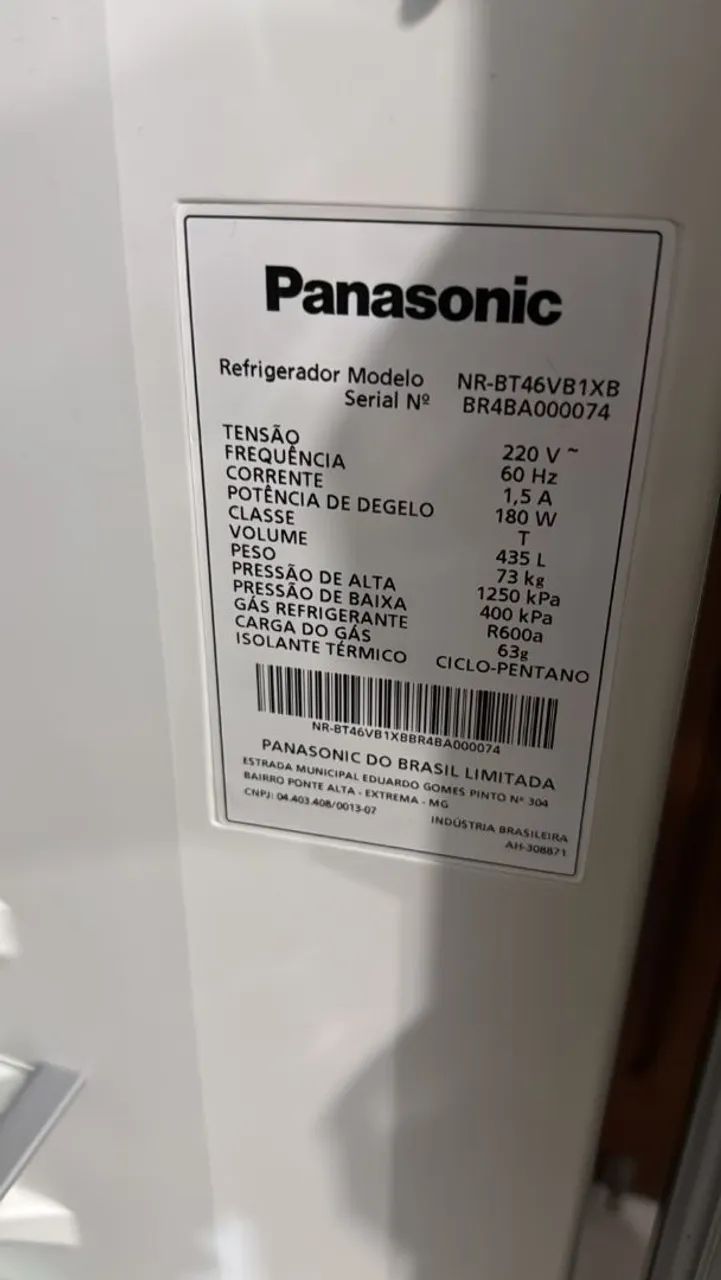 Geladeira Panasonic 435 Litros - Foto 3