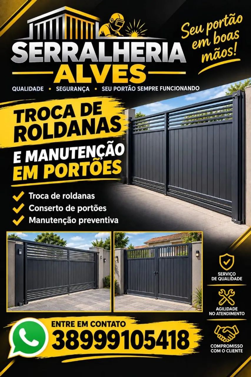 serralheria fabricação e montagem 