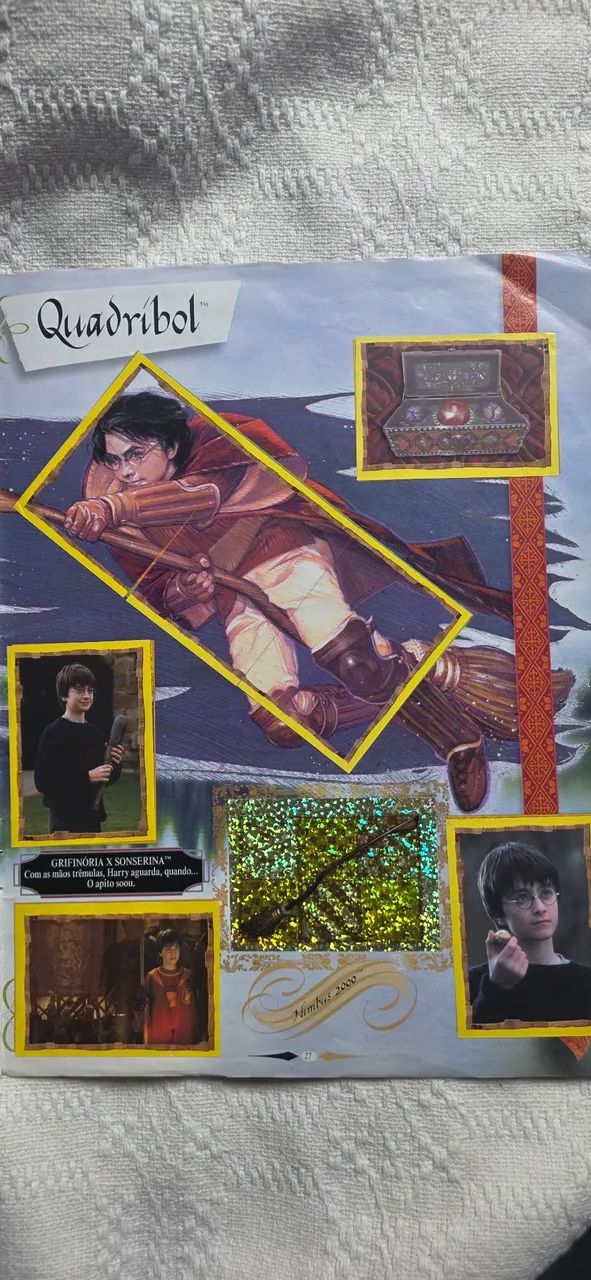 Álbum de figurinhas Harry Potter e a Pedra Filosofal - Foto 5