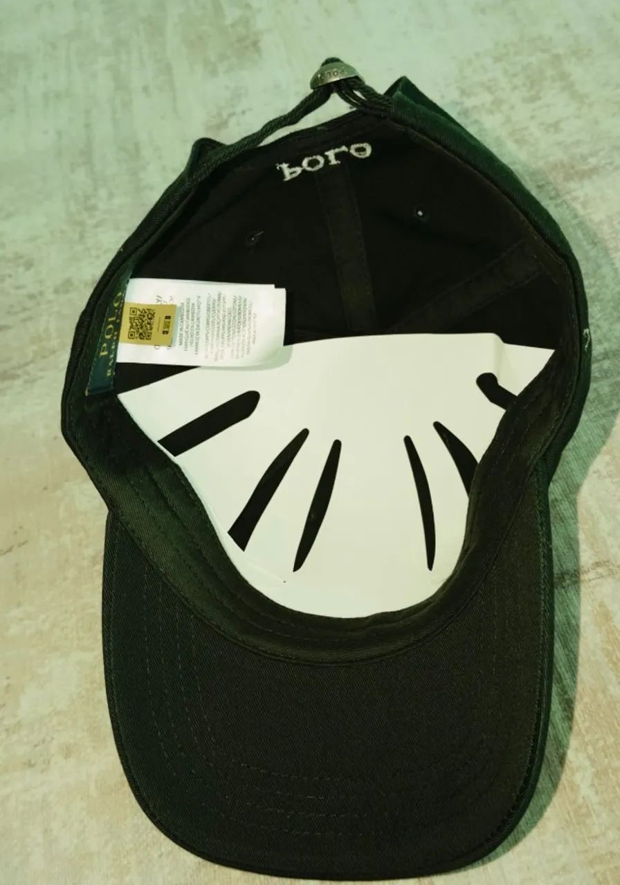Boné RL Preto - Novo com Etiquetas - Foto 5