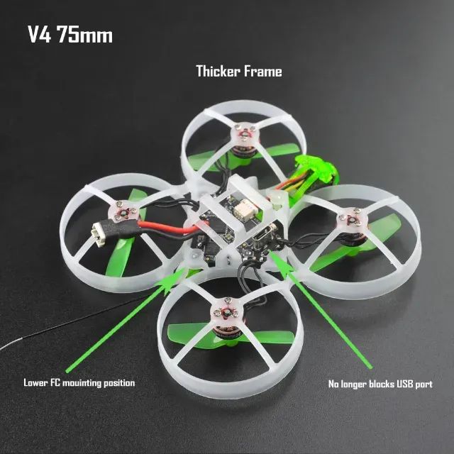Frame 75mm tinywhoop mobula happymodel - Foto 2