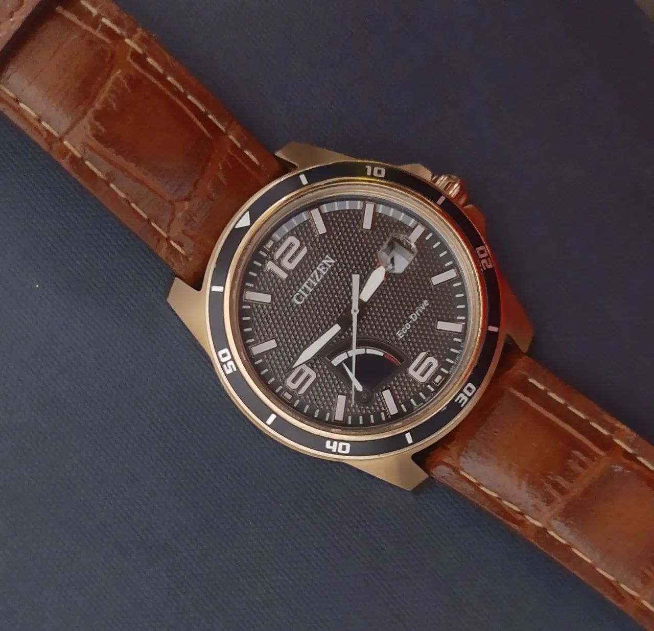 ・・・　オビト Relógio Citizen eco drive RELIQUIA todo original ÚNICO A VENDA