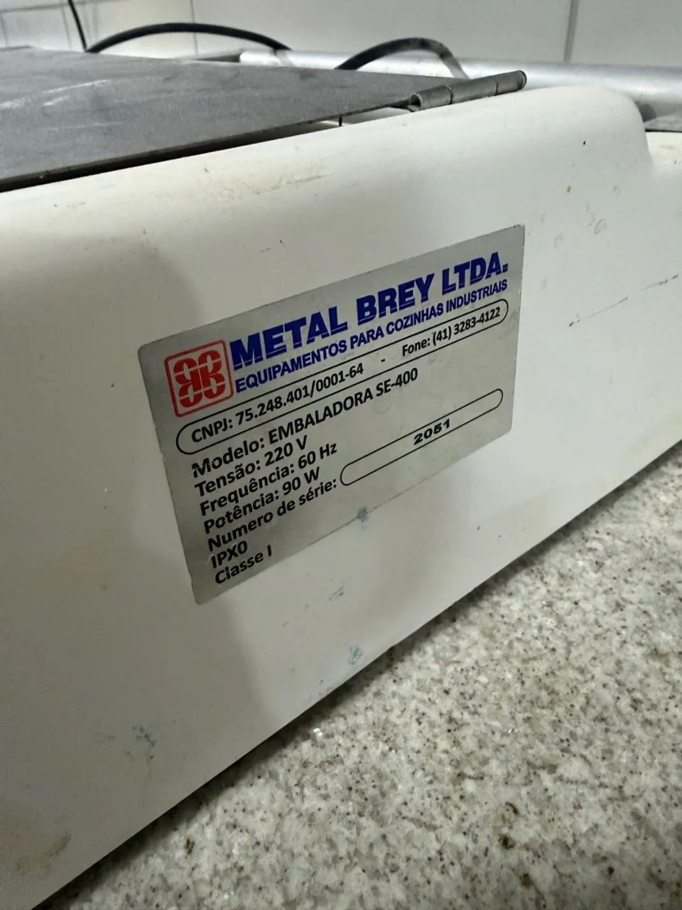 Laminador de Massas Elétrico 37cm Branco 220V Anodilar - Foto 4