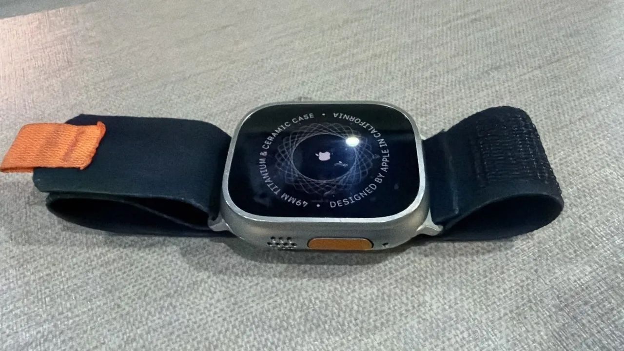 Apple Watch Ultra 1 49MM caixa titânio - Foto 2