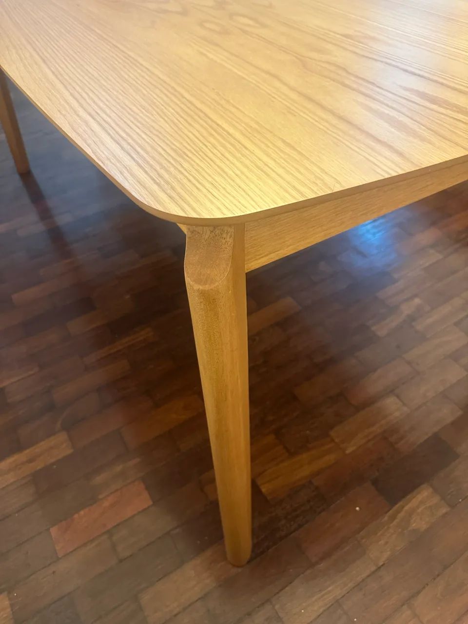Mesa de Jantar Lalá Retangular - Carvalho Americano - Foto 3