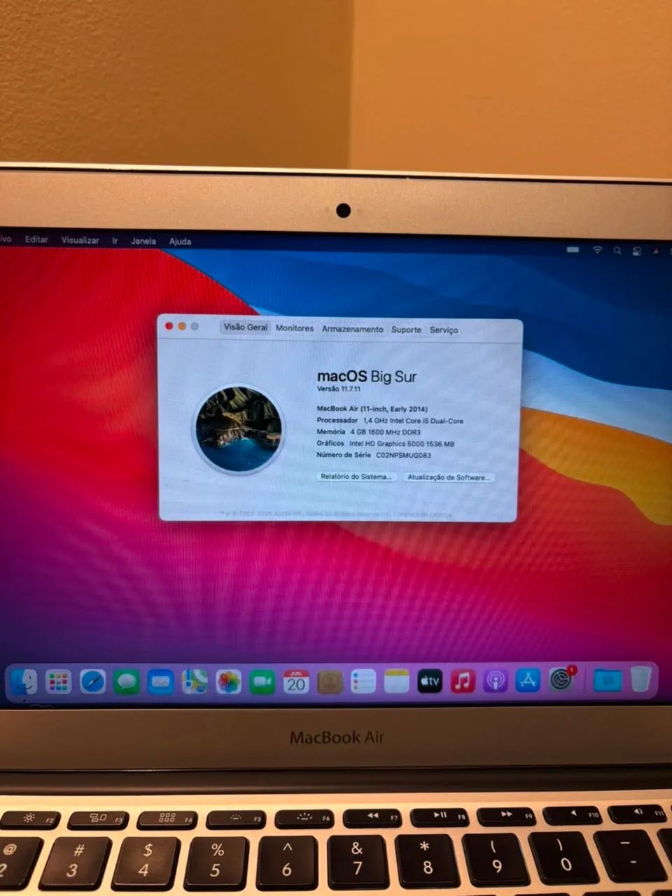 MacBook Air 11 pol 2014 - Excelente estado!  - Foto 3