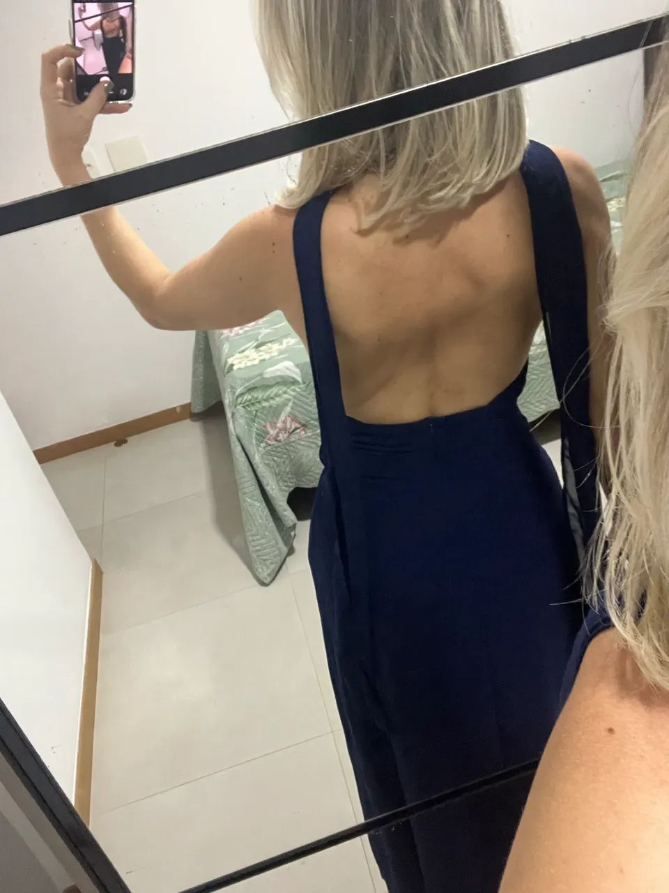 Vestido azul marinho  - Foto 4
