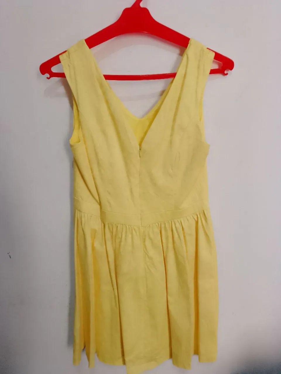 Vestido amarelo curto - Foto 2