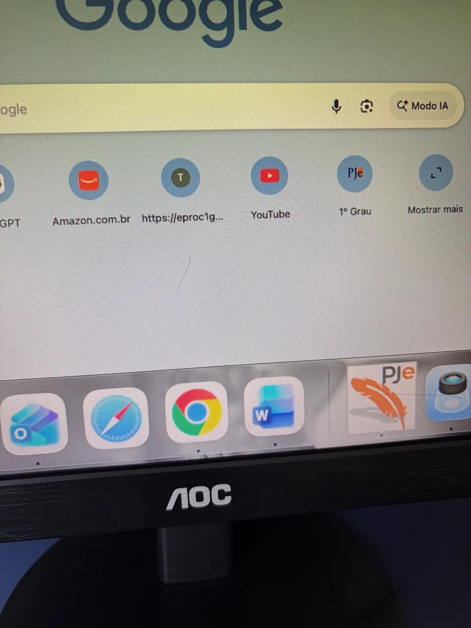 Monitor AOC 19.5 polegadas - Foto 5