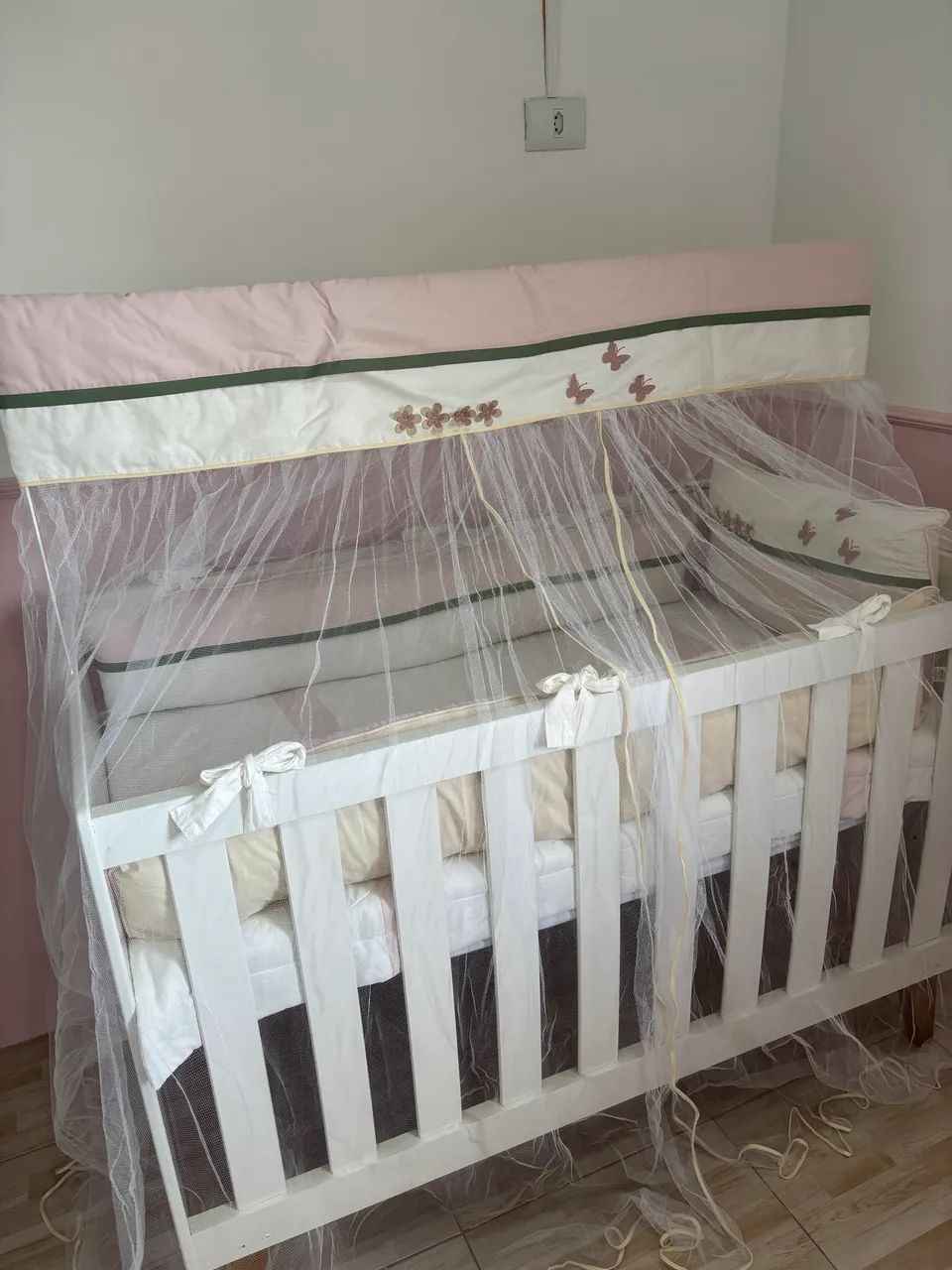 Kit de berço feminino  - Foto 4
