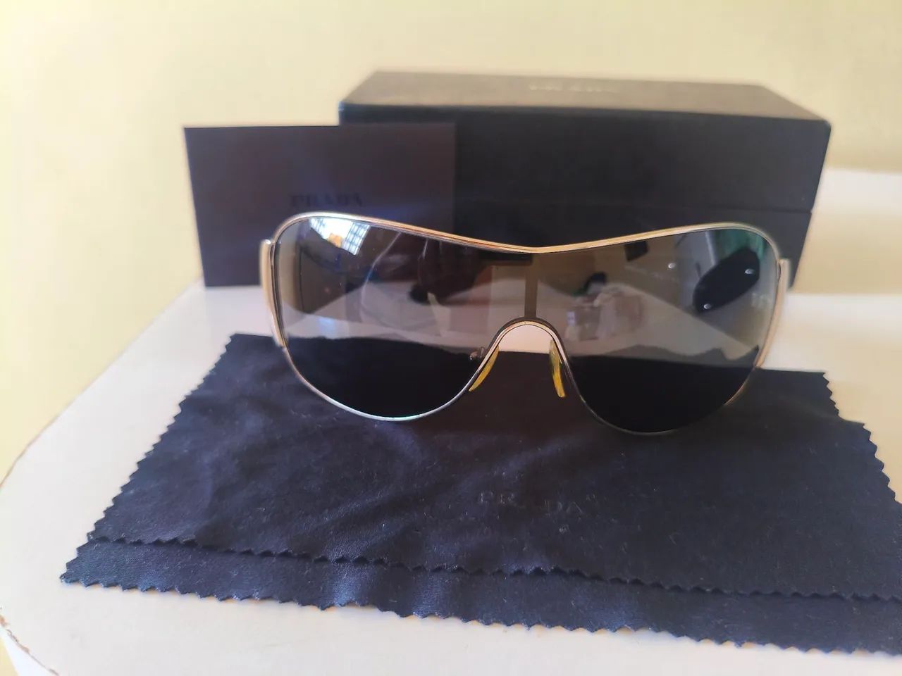 Óculos Prada Máscara relíquia original  - Foto 2