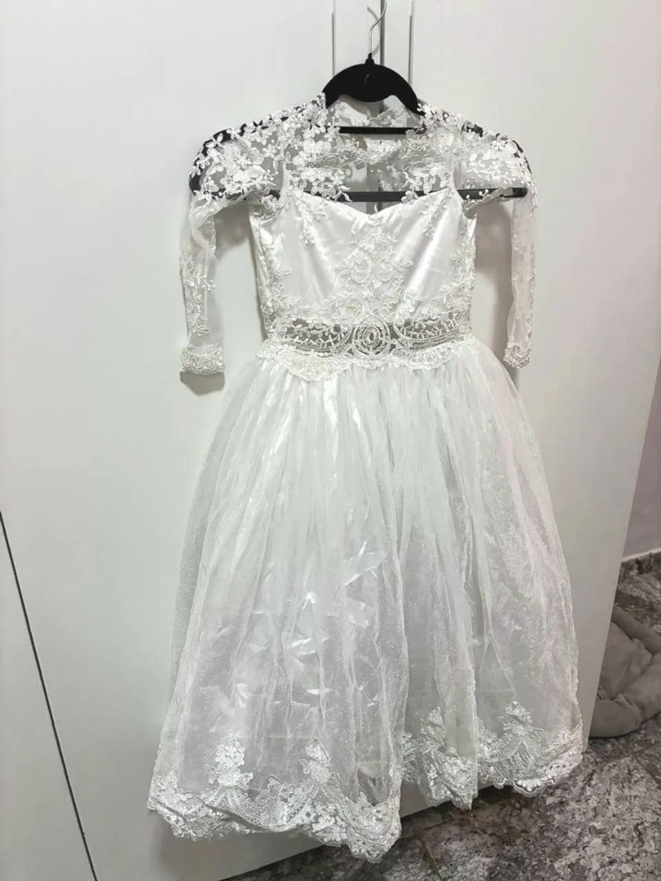 Vestido daminha infantil