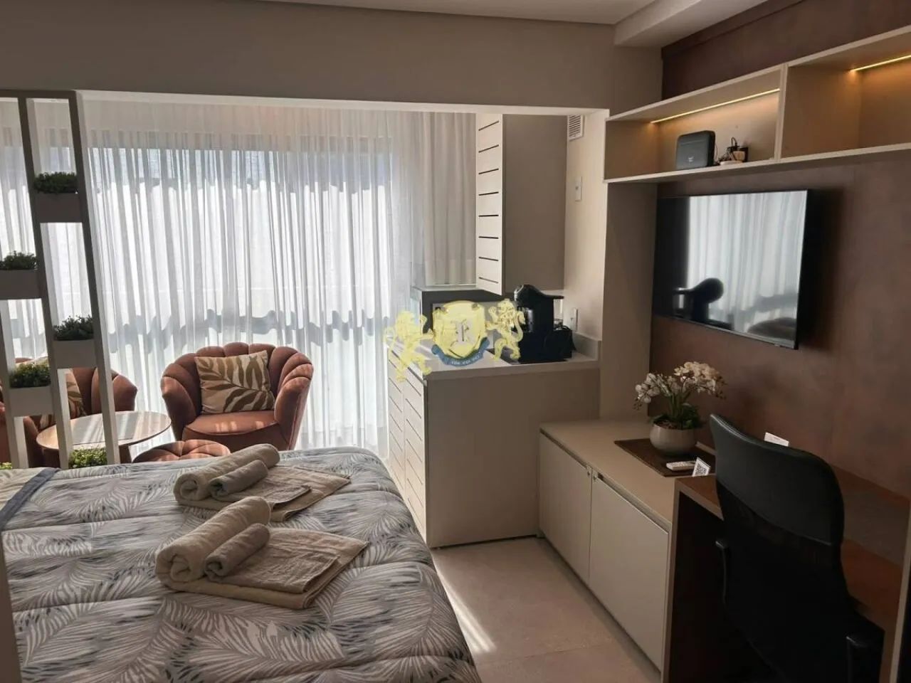 Flat com 1 dormitório para alugar na Chácara Santo Antônio - SP - Foto 4