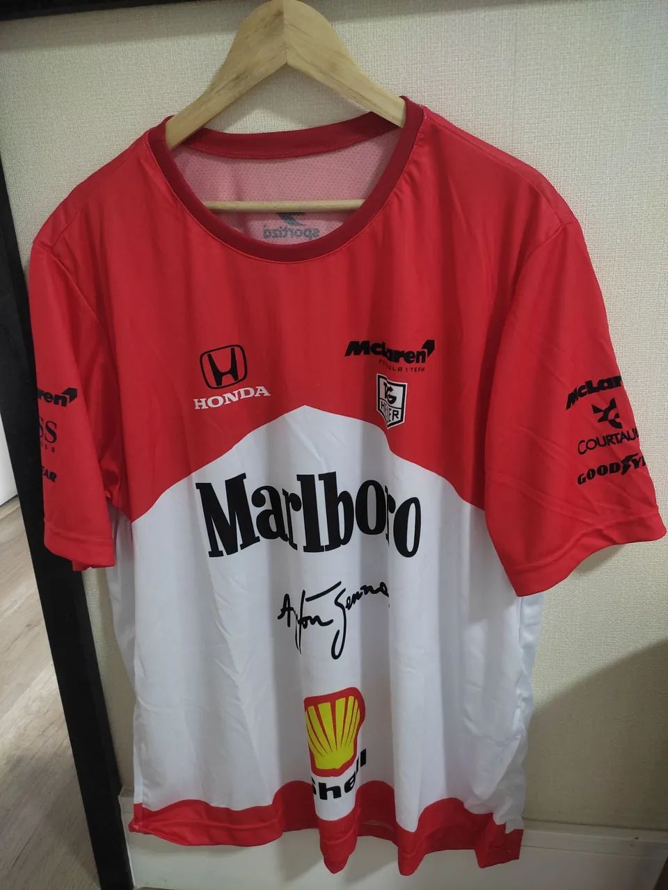 Camiseta McLaren Ayrton Senna