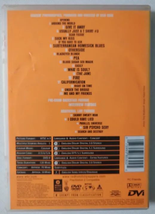 DVD - Red Hot Chili Peppers - Off The Map - Foto 2