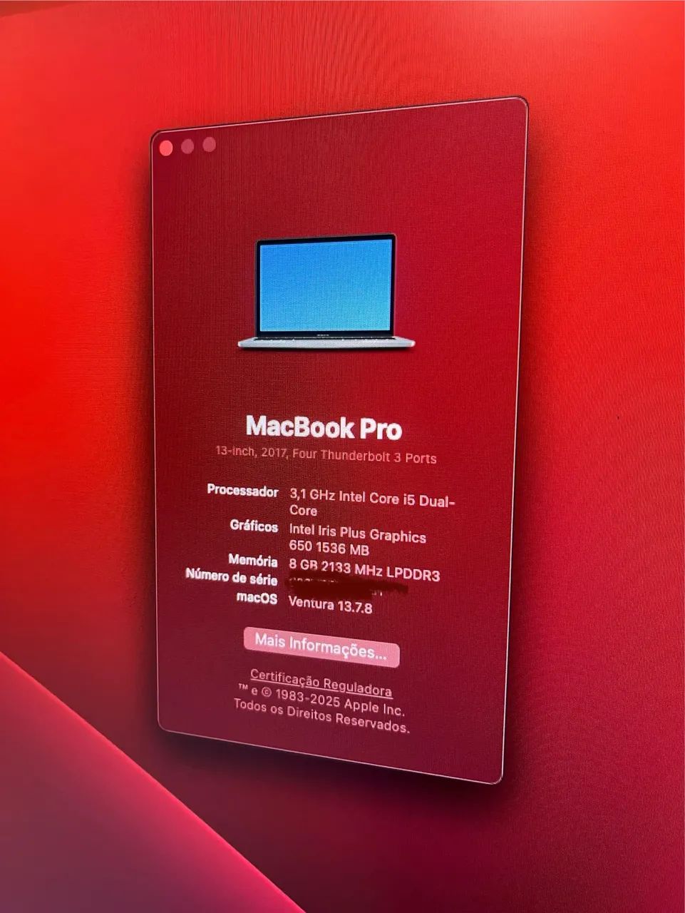 MacBook Pro 2017 i5 SSD500 | Muito conservado - Foto 5