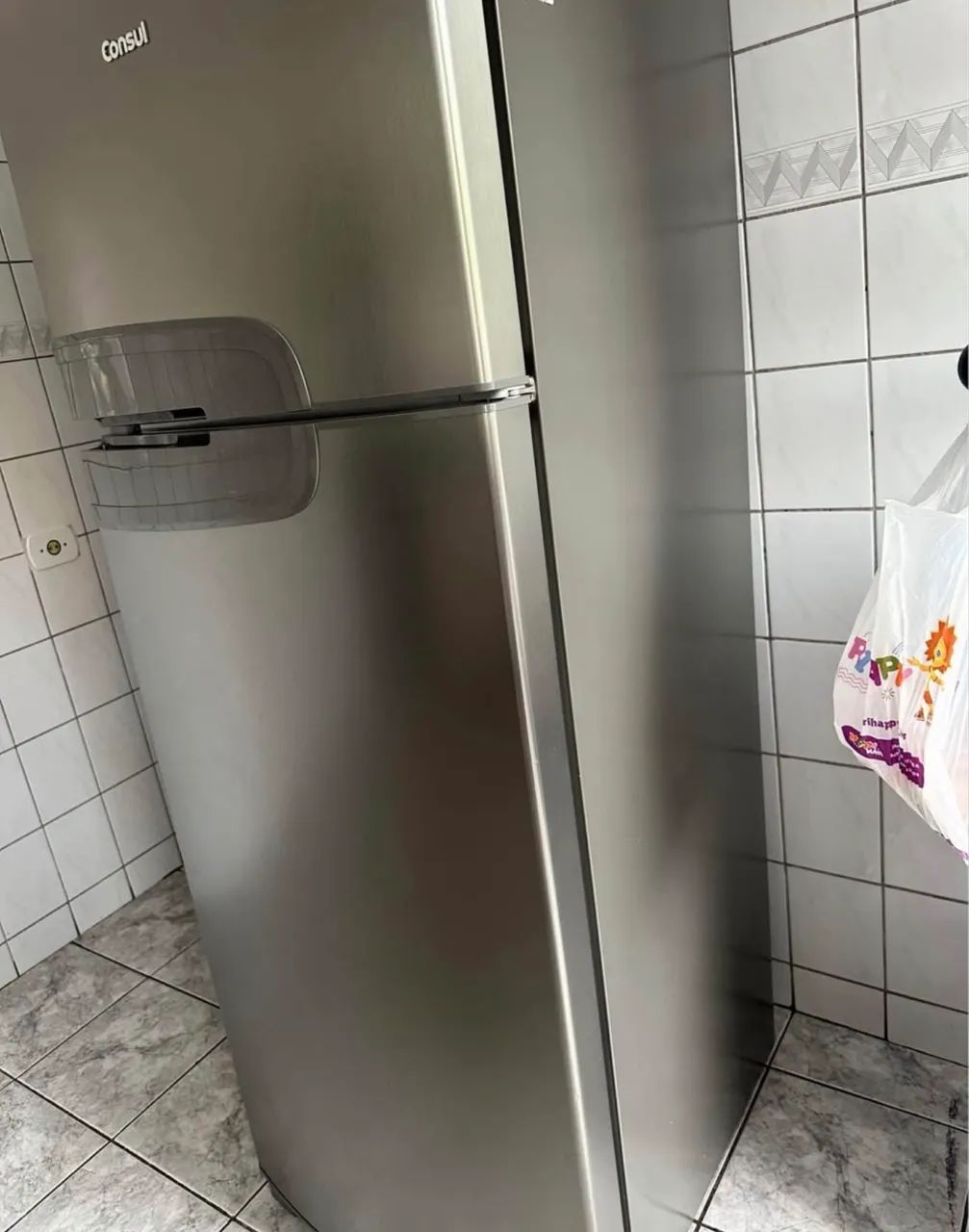 Geladeira inox
