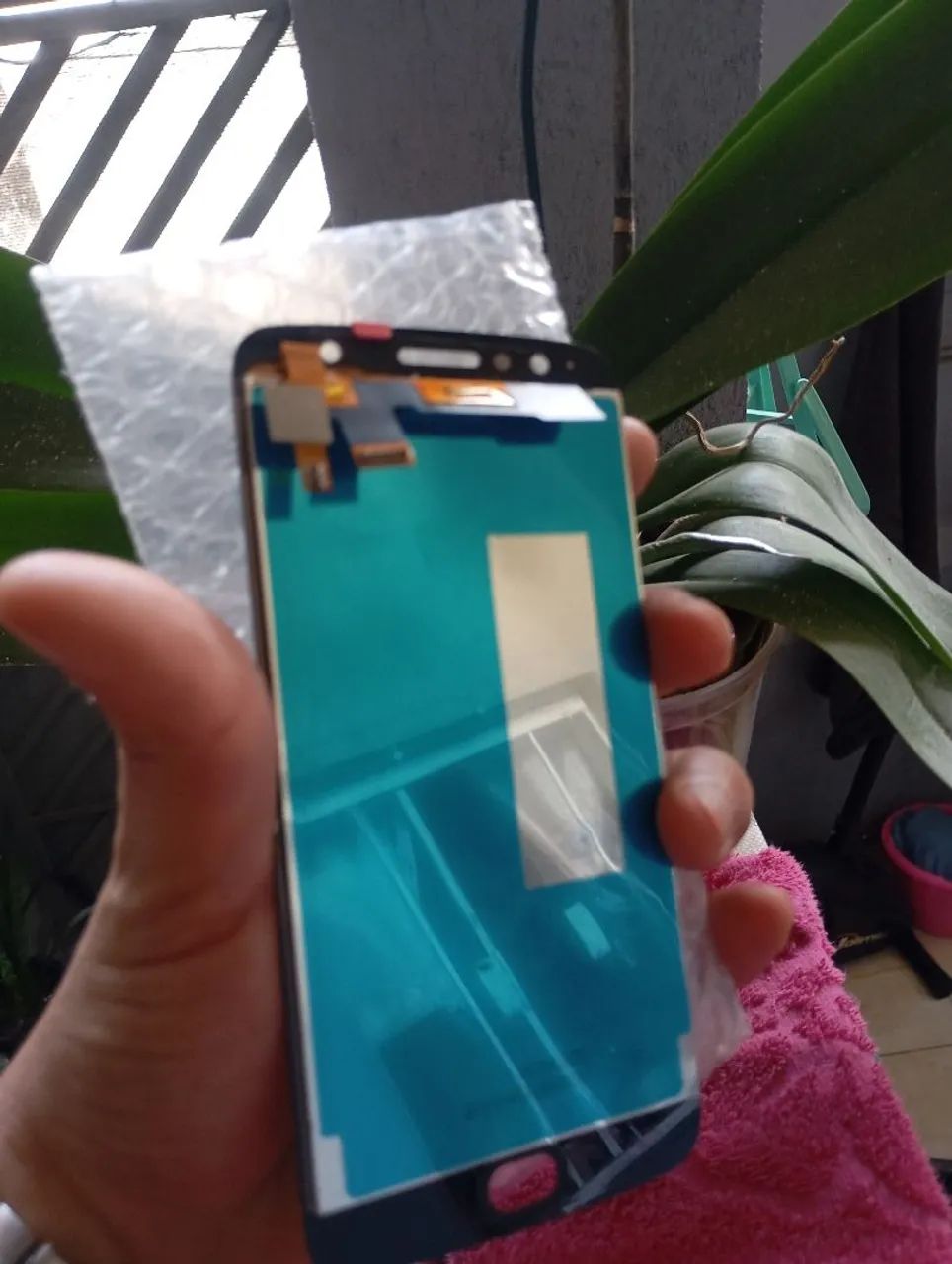 Tela moto g5 plus 