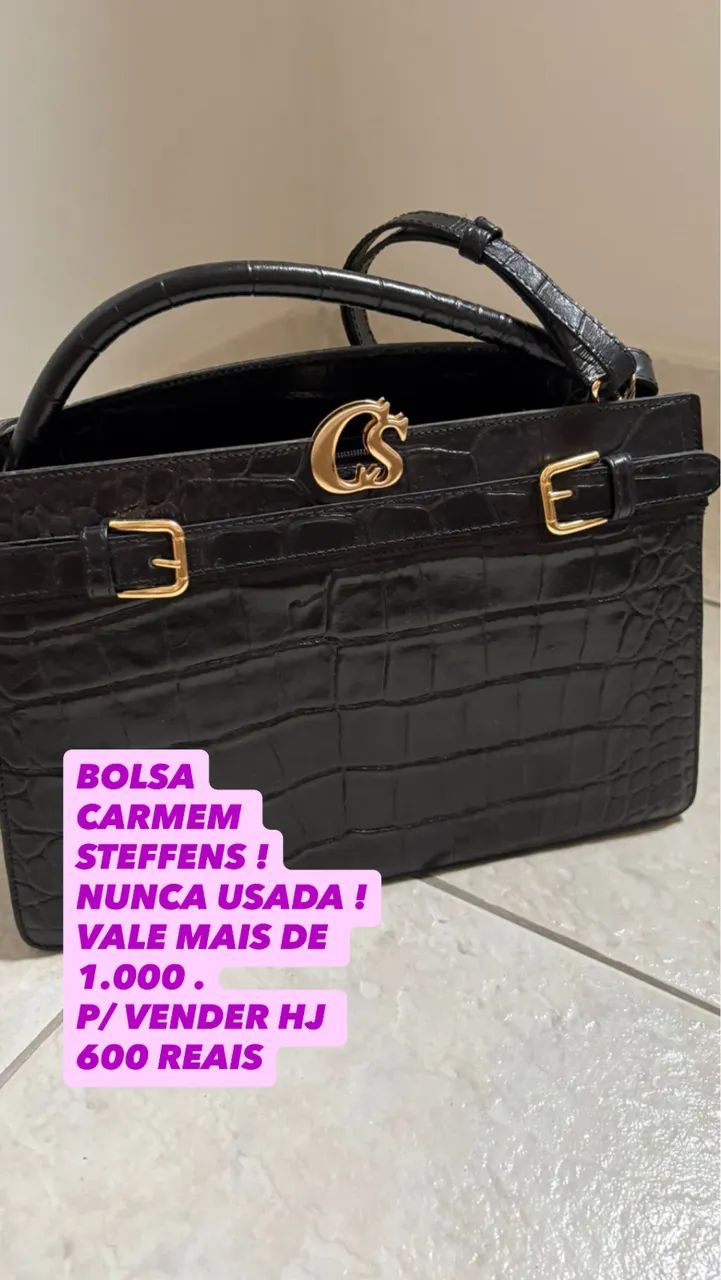 BOLSA CARMEN STEFFENS NOVA ( NUNCA USADA )