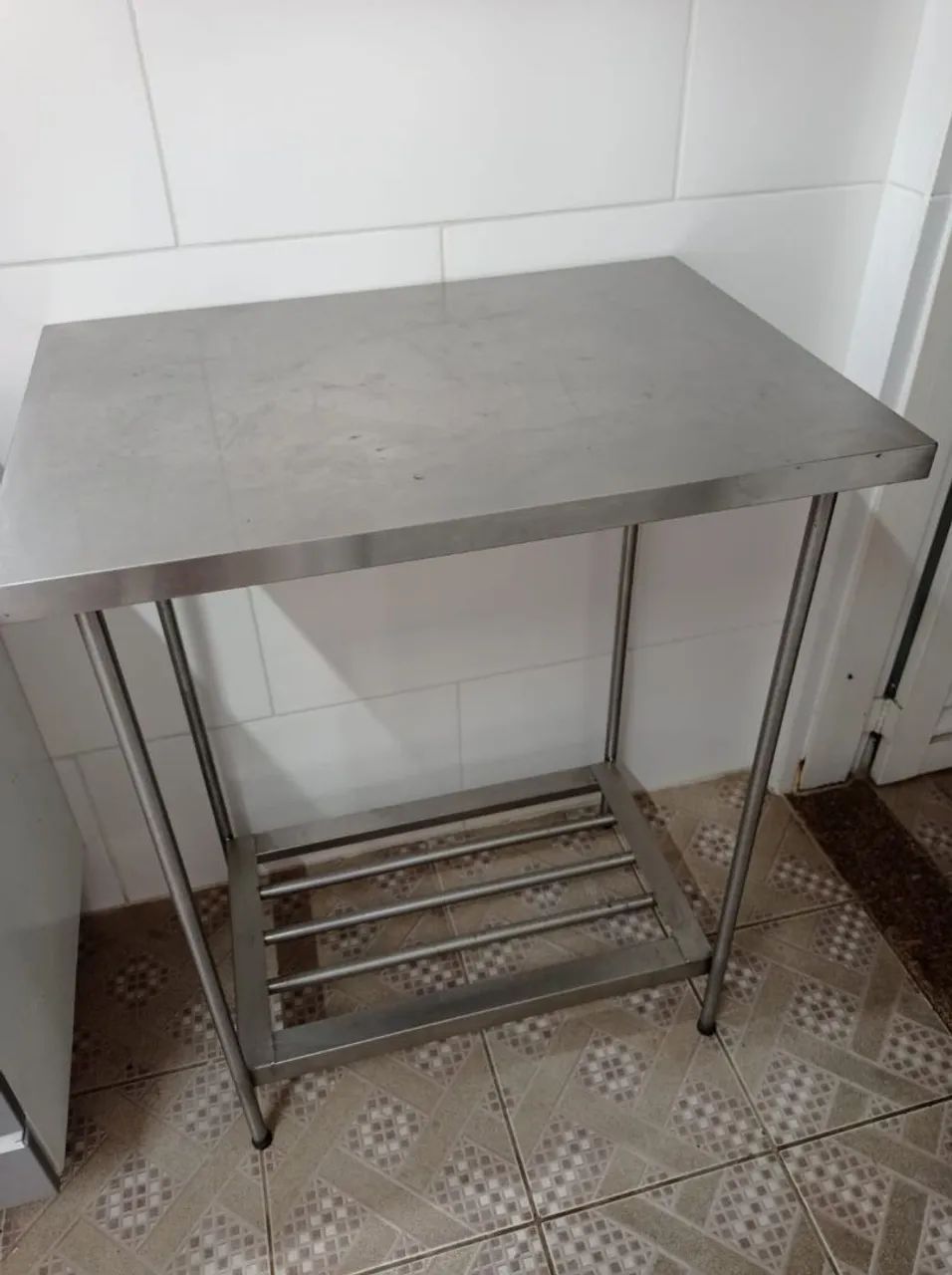 Bancada Inox Industrial 70x50x93A