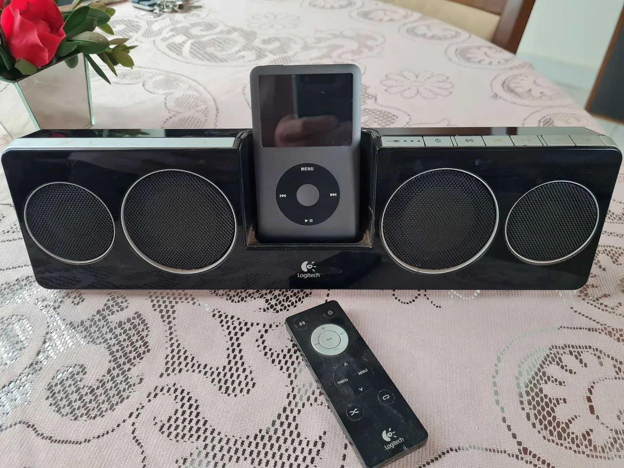 Ipod Classic 120GB com Caixinhas de Som