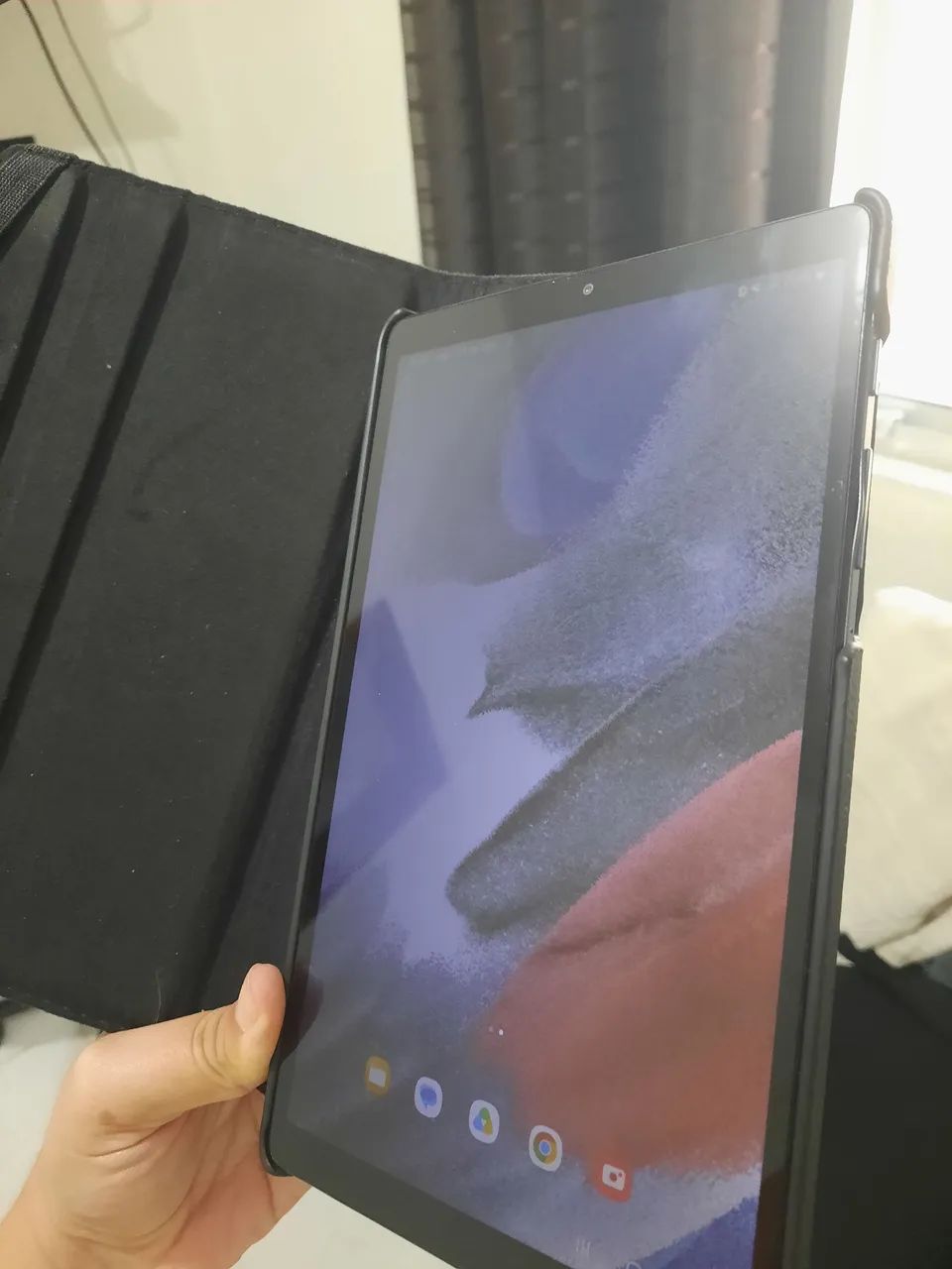 Samsung Tab A7 Lite + Capa articulada + Teclado + Mouse Bluetooth  - Foto 3