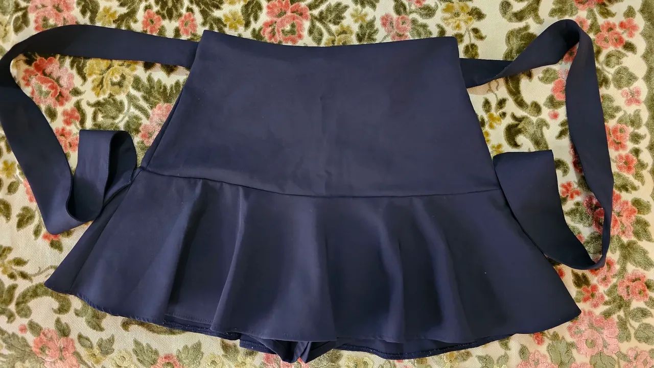 Saia zara/shorts preta P/m - Foto 2