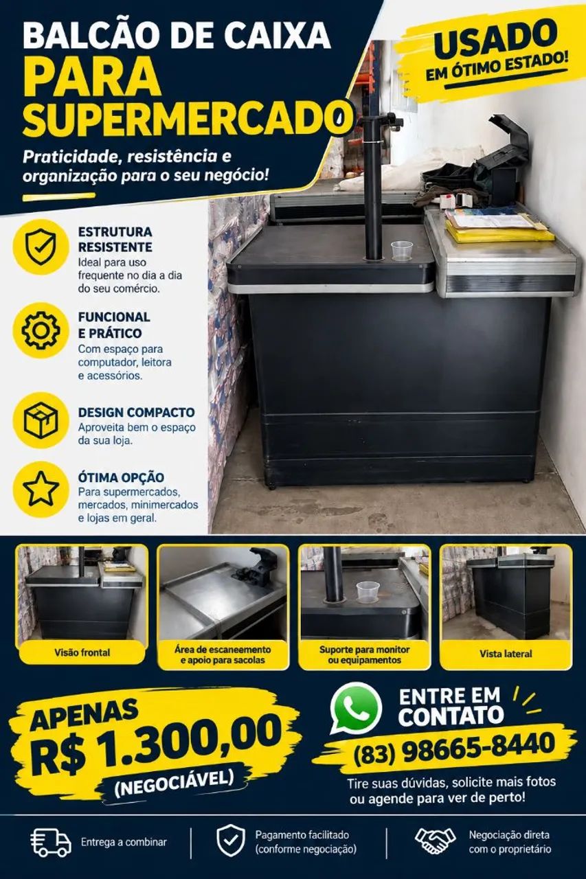Balcão de caixa 