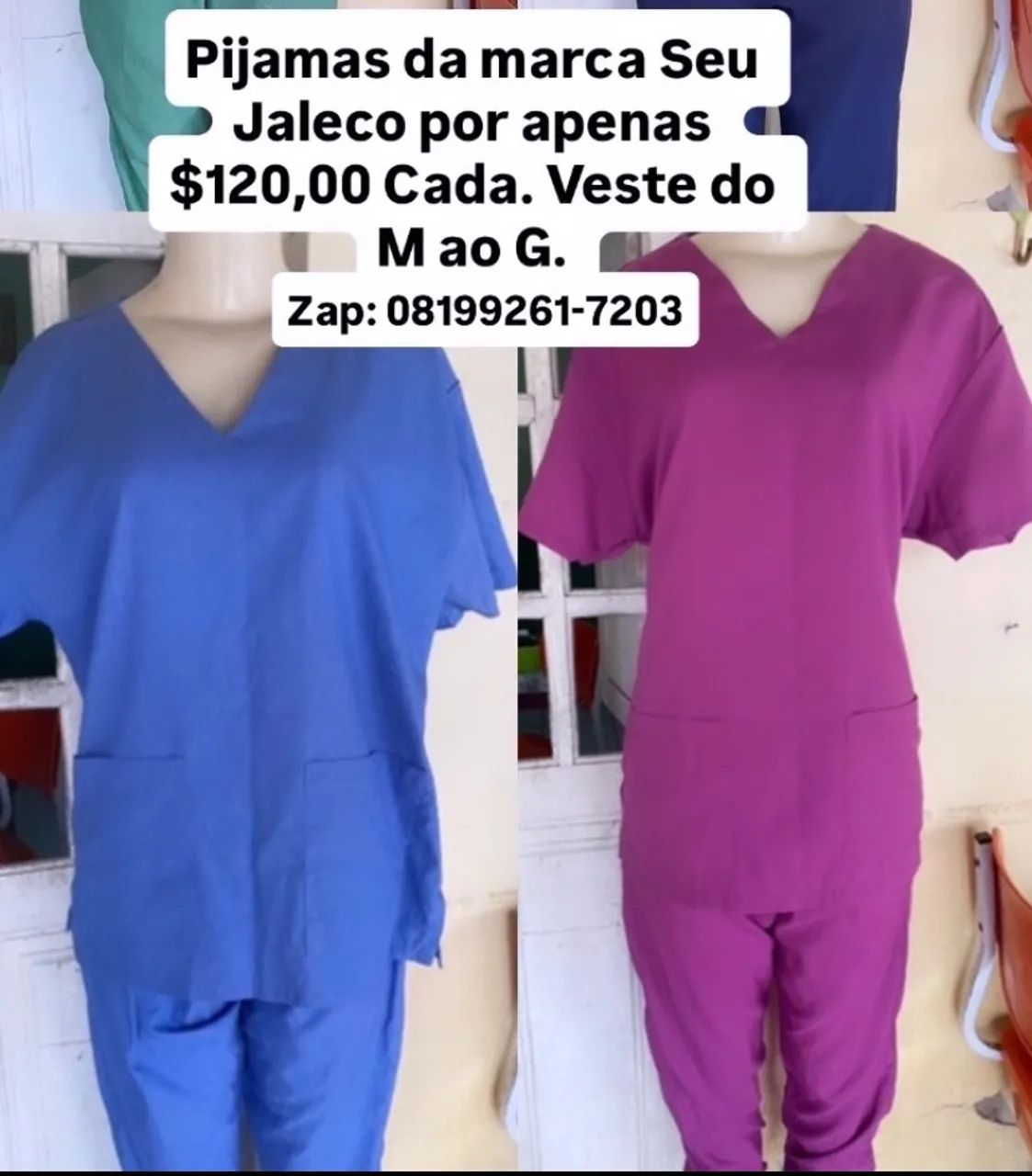 Pijama conjunto enfermagem Seu Jaleco